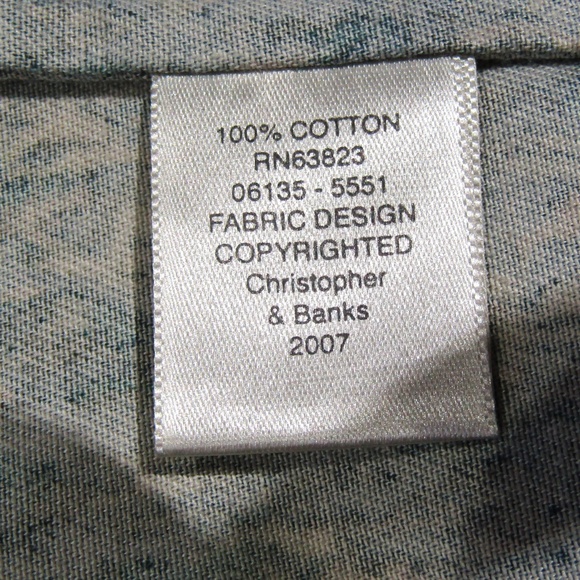 Christopher & Banks Teal Green Brown Jacket Size M - Picture 5 of 5